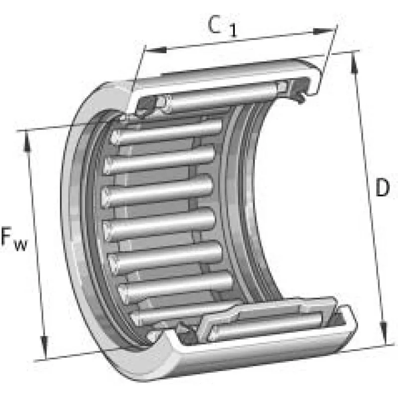Doprava Zdarma Ložisko HK1620.2RS SKF