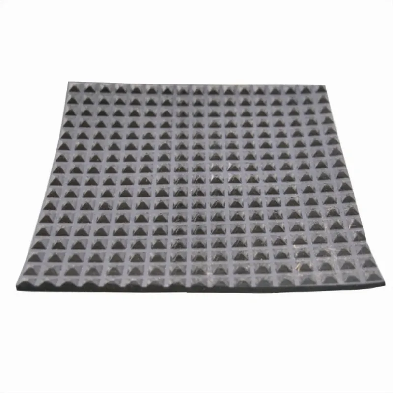 Nejprodávanější Pryž podlahová rýhovaná SBR65 "PYRAMIDA" černá tl. 3 mm