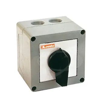 Pouze Dnes Spínač vačkový 7GN2510P 25A/3P, spínač 0-1, úhel 60°, v krytu