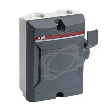 Novinka Spínač trojpólový typ BW 325 TPN šedá