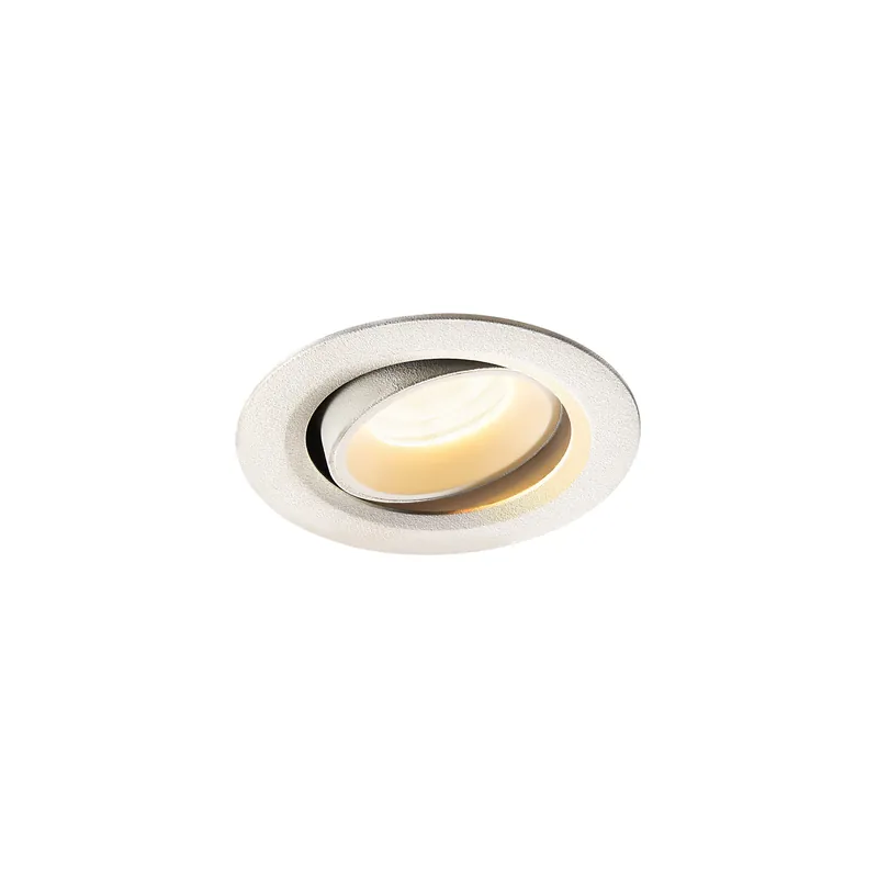 NUMINOS® MOVE XS, zápustné stropní svítidlo bílé 3000 K 55° Časově Omezené