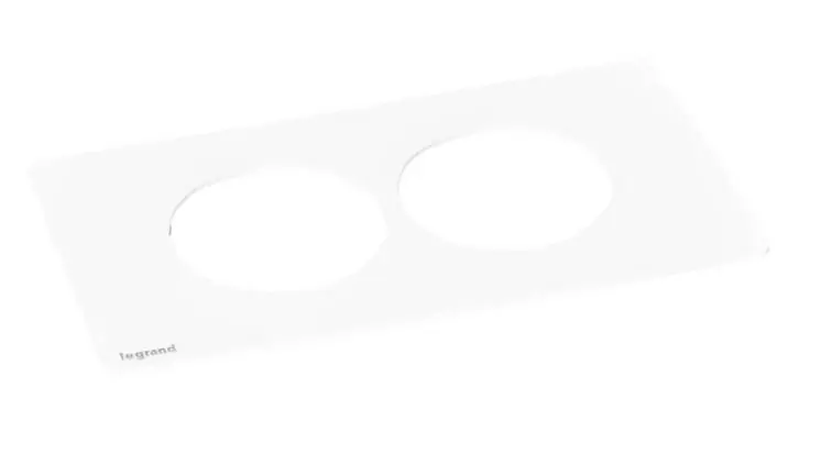 LEGRAND Rámeček DISQIN 2násobný bílá Ověřený