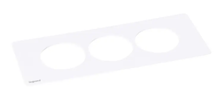 Celosvětová Doprava LEGRAND Rámeček DISQIN 3násobný bílá