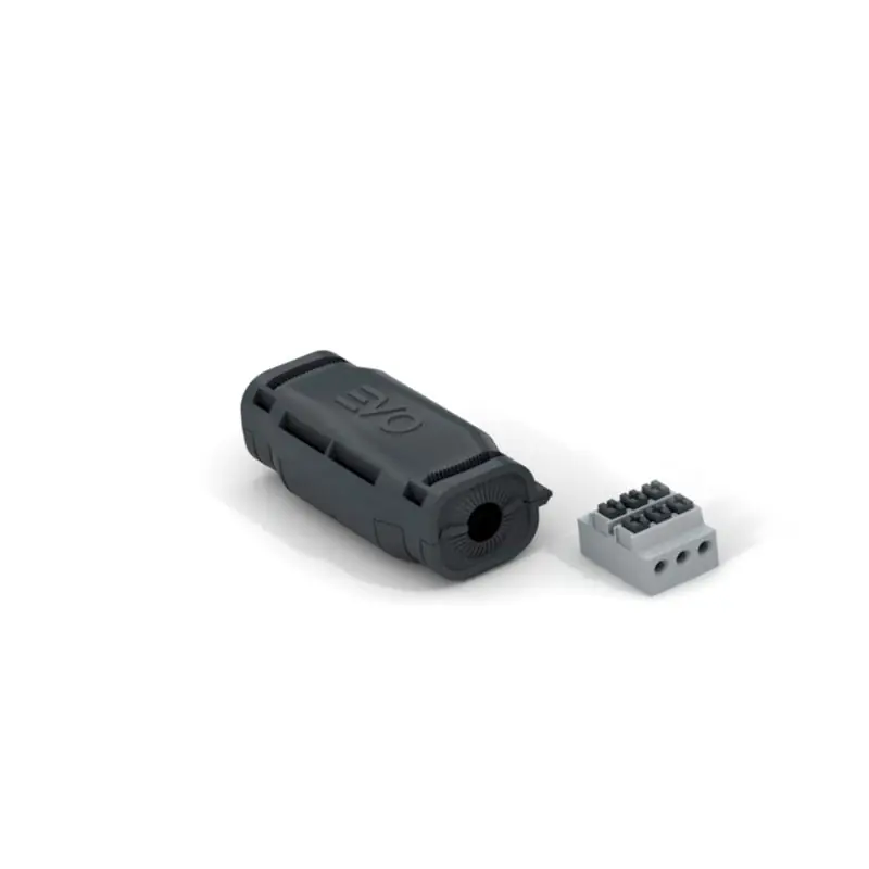 Trendový ETELEC Spojka EVO 02 gelová se svorkou 3x (1,5÷2,5mm2), IP68