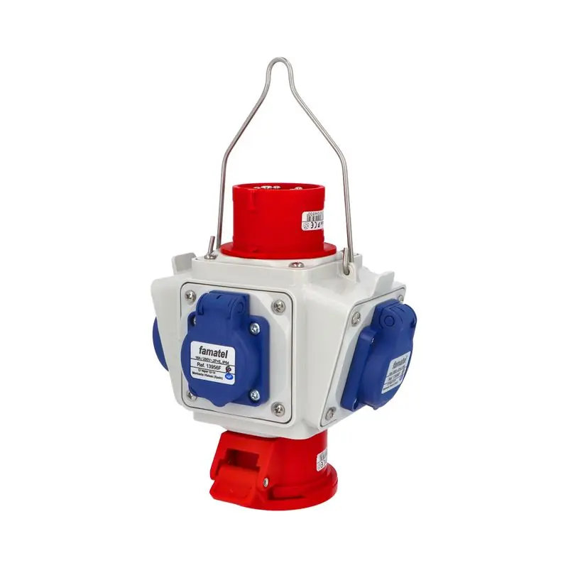 FAMATEL Kostka PowerBOX 1x16A , 3x230V závěsná Akce