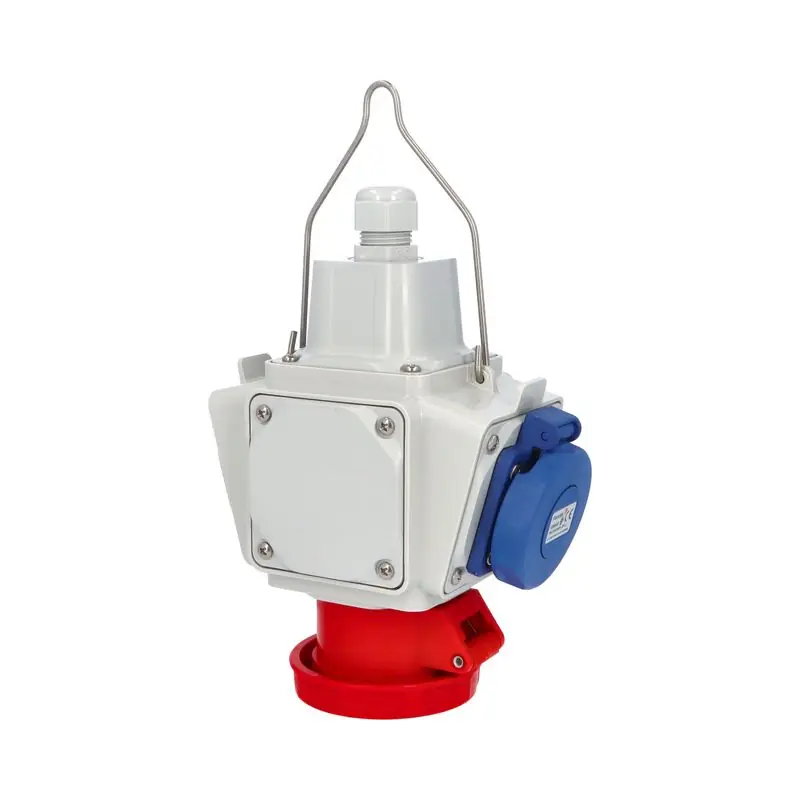 Luxusní FAMATEL BOX zásuvkový závěsný PowerBOX pb0706 1x230V, 1x400V/16A/5 IP65