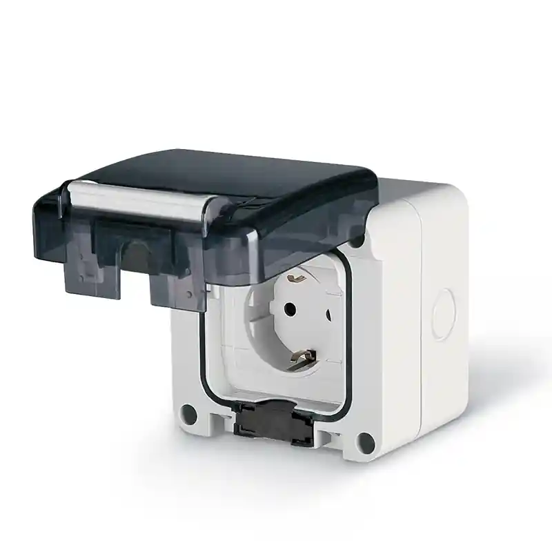 SCAME Zásuvka PROTECTA IP66 jedn.na pov.SCHUKO Akční Cena