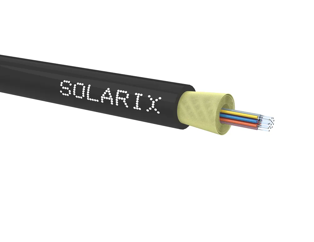 SK0380612-CZ20260306-083626-0-1772757396-pim-607388_1 SOLARIX DROP1000 kabel Solarix 16vl 9/125 3,6mm LSOH Eca černý 500m SXKO-DROP-16-OS-LSOH Přímo Od Výrobce