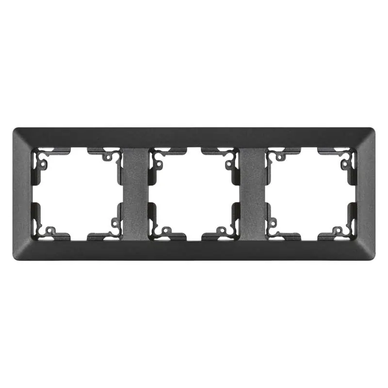 Pouze Dnes EMOS Rámeček A6004.6 trojnásobný antracit