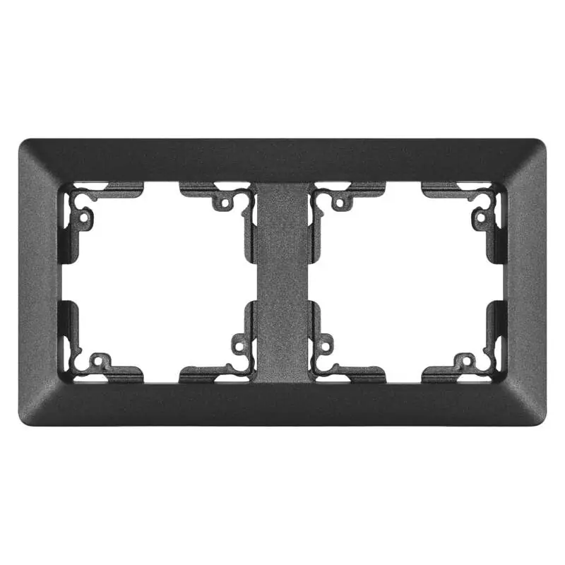 EMOS Rámeček A6004.5 dvojnásobný antracit Nízká Cena