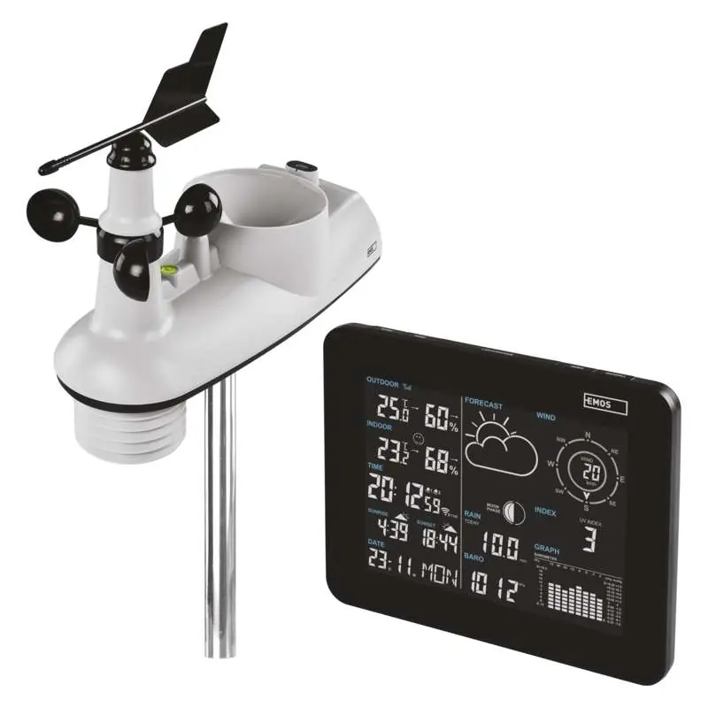 EMOS Meteostanice  Smart  profi E5059 bezdrátová Nová Kolekce