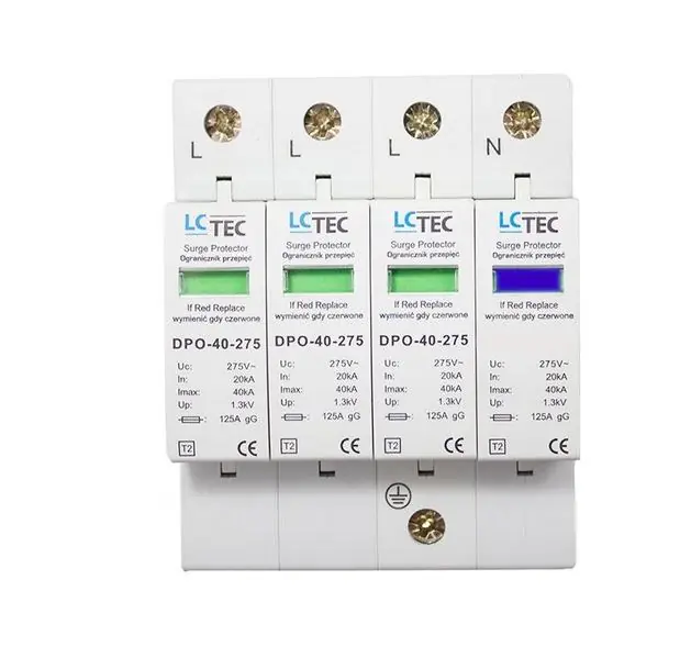 Akční Nabídka LC TEC Svodič přepětí DPO 3P+NPE třída T2 (C)