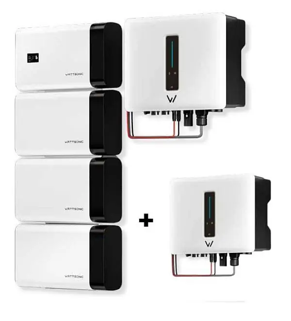 WATTSONIC Sada 10kW měnič + BMS 3,84kWh + 3xbateriový modul 3,84kWh + 8kW měnič zdarma Sezónní Sleva