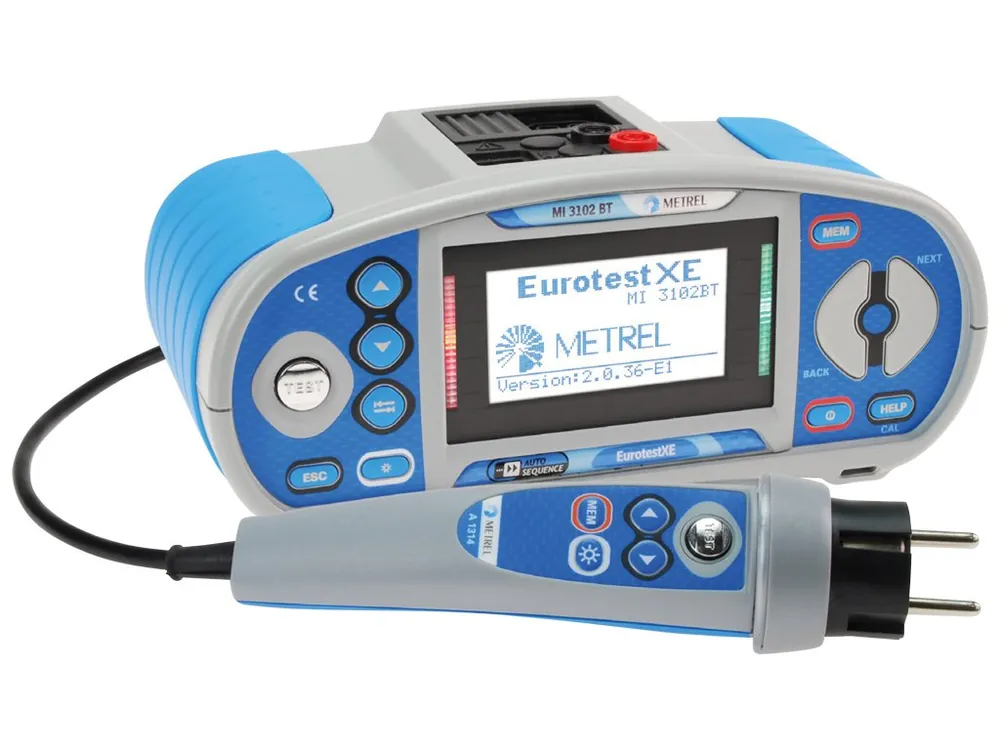 Prémiový METREL Přístroj EurotestXE MI 3102 BT sdružený revizní