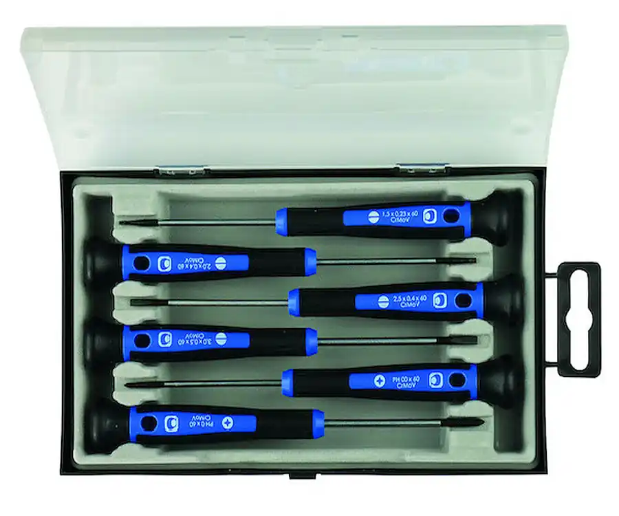 Ruční Výroba PROTEC Sada PPSDS6 šroubováků 6-dílná