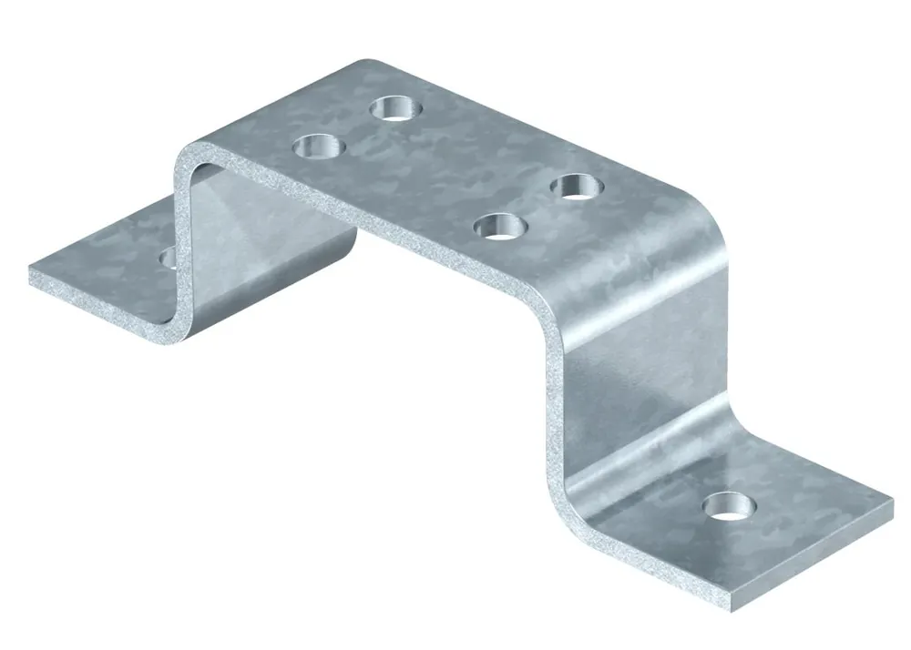 Sezónní Sleva OBO BETTERMANN Připojovací díl uzemnění, pro 4 připojovací vedení, 50x5mm, Ocel, St, žárově zinkováno ponorem, DIN EN ISO 1461 typ 1805 4 FT