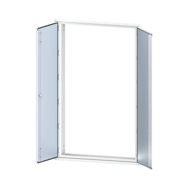 SK0398933-CZ20260306-083626-0-1772757397-pim-3363195_1 Objednat Nyní OEZ Rozvodnicová skříň pro zapuštěnou montáž dvoukřídlové dveře, neprůhledné, 1673 x 1078 x 157, řady 10, rozteč 150 mm, počet modulů 45, krytí IP54, ocel-plech, typ RZE-Z-1610015-EI30S