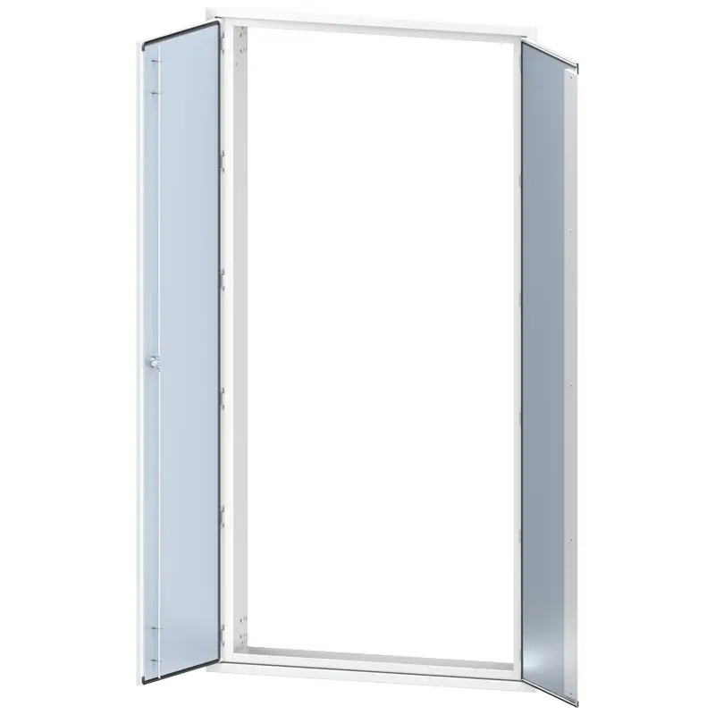 Zlevněný OEZ Rozvodnicová skříň pro zapuštěnou montáž dvoukřídlové dveře, neprůhledné,  2073 x 1078 x 157, řady 13, rozteč 150 mm, počet modulů  45, krytí IP54,  ocel-plech, typ RZE-Z-2010015-EI30S